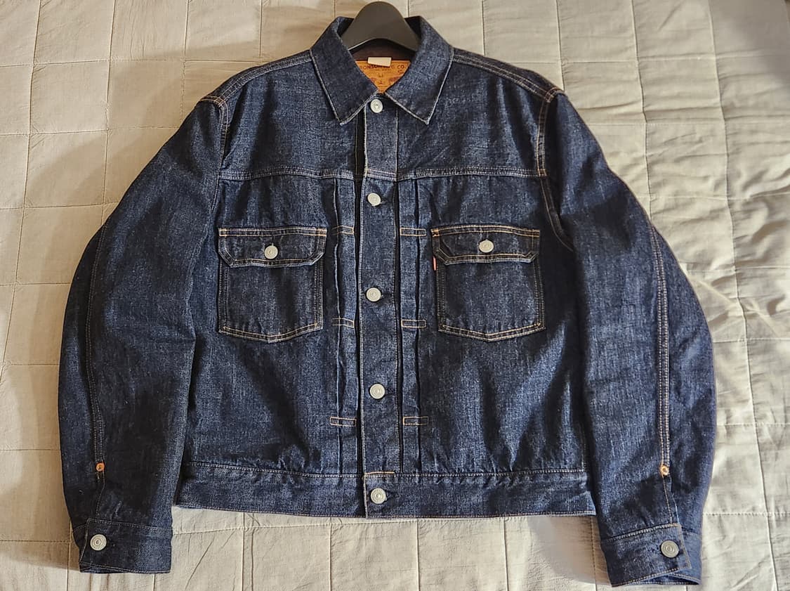 브론슨 817xx 42사이즈 타입2 데님 자켓 상품이미지1