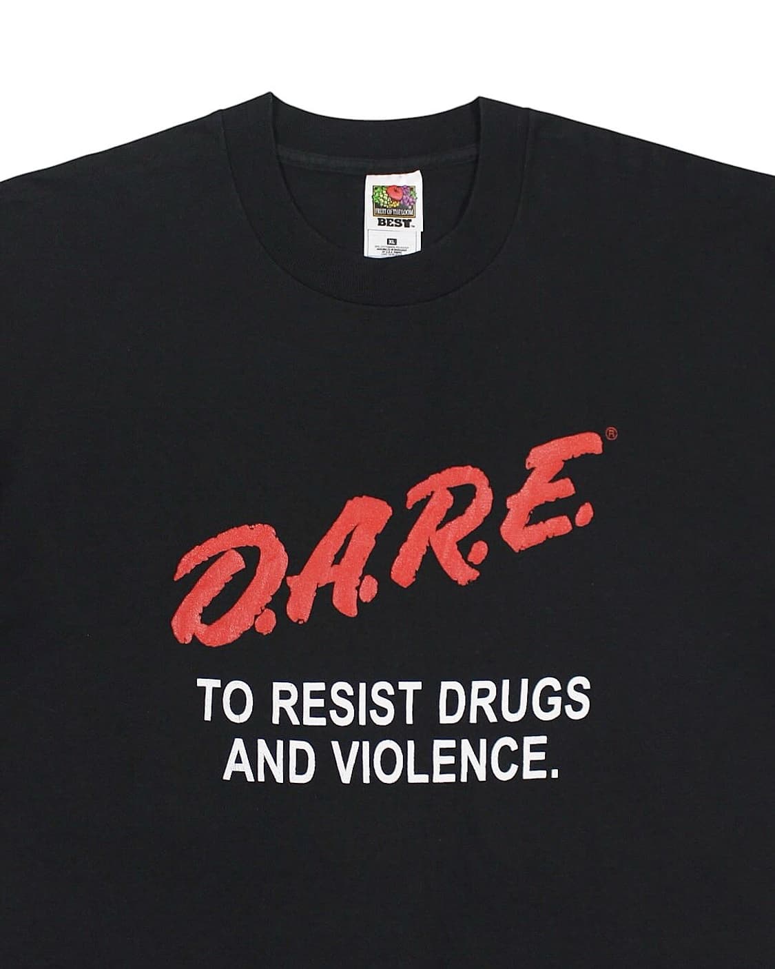 1990s D.A.R.E 티셔츠 수소봉제 빈티지 상품이미지3