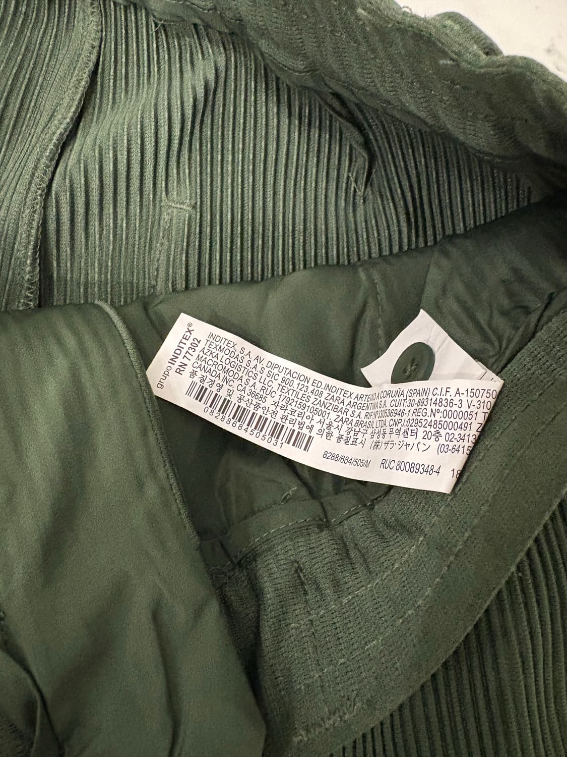 zara pleated pants 상품이미지3