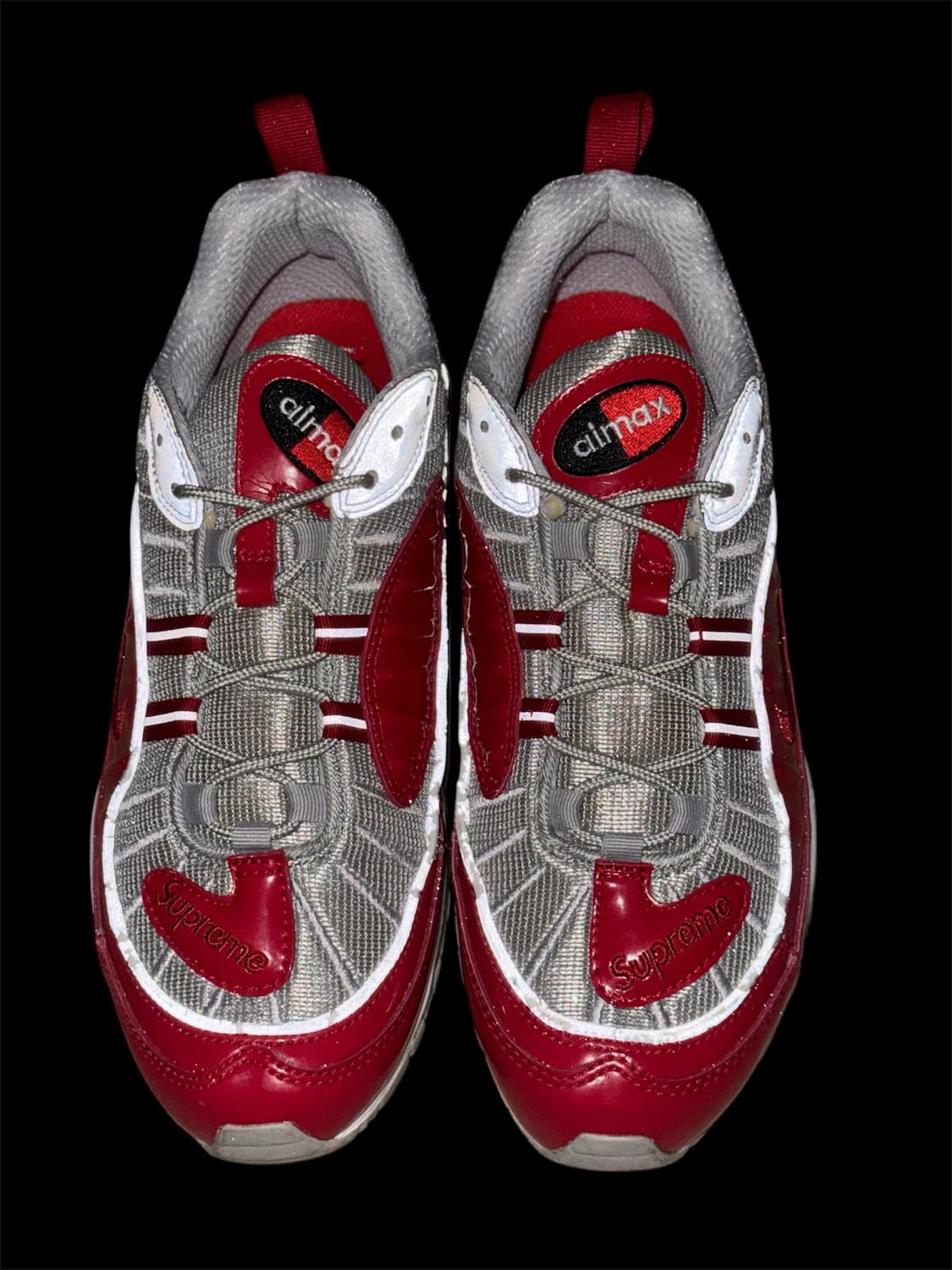 [270]나이키 x 슈프림 에어맥스 98 바시티 레드 16SS 상품이미지8
