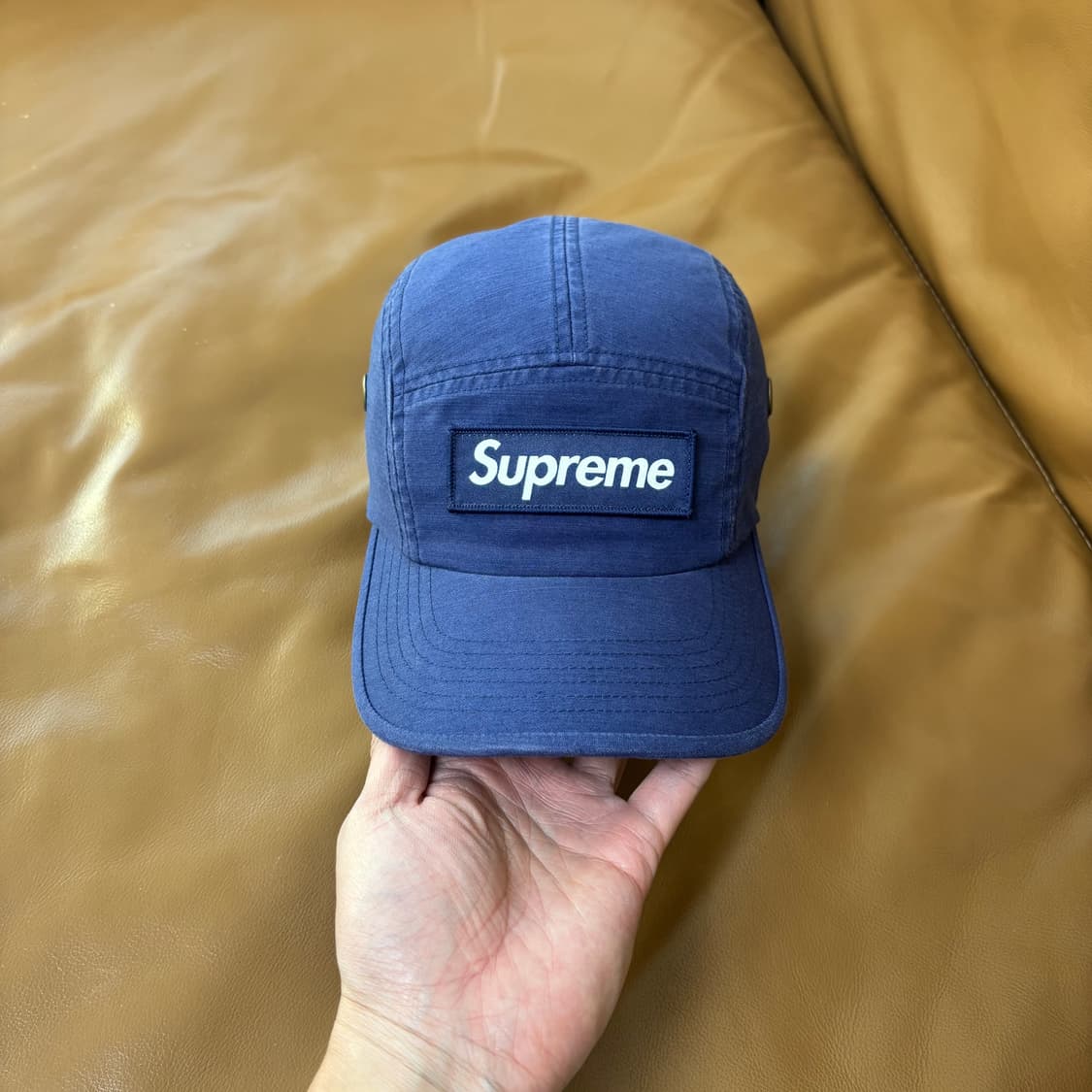 Supreme 슈프림 23ss 밀리터리 워시드 네이비 캠프캡 모자 상품이미지2