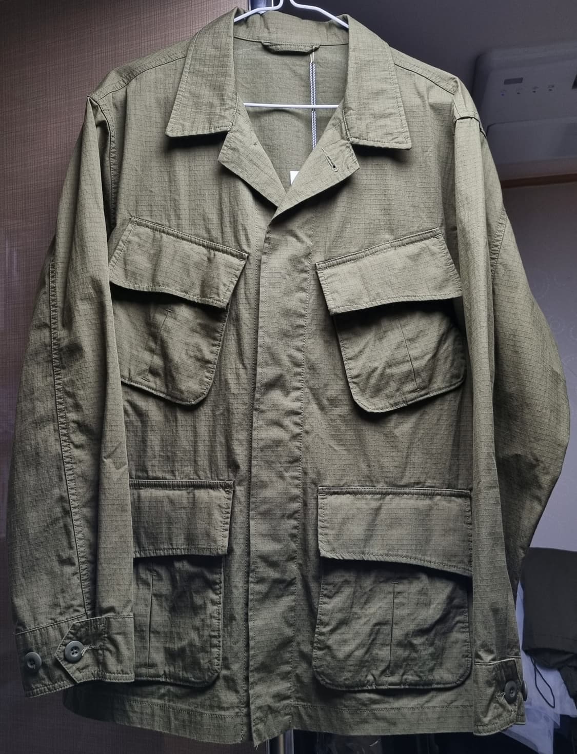 [Hazzys] 헤지스 립스탑 밀리터리 자켓 M (새상품) 상품이미지1