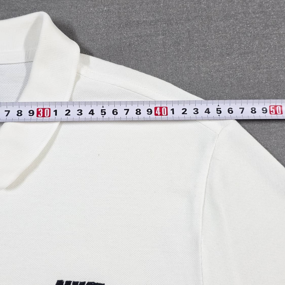 XXL 나이키 반팔 피케 폴로티 카라티 화이트 상품이미지5