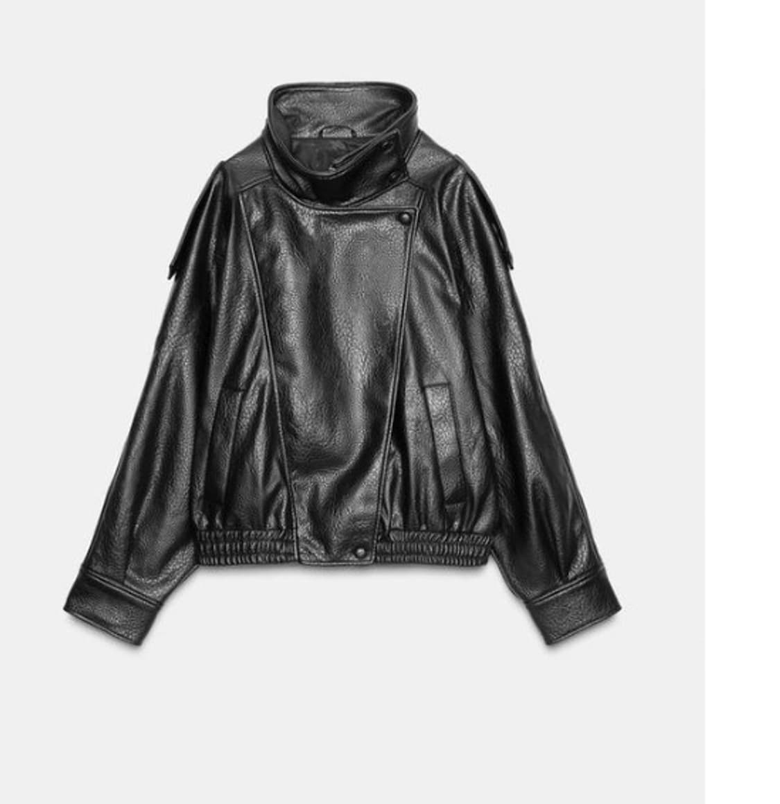 자라 페이크 레더 자켓 상품이미지1