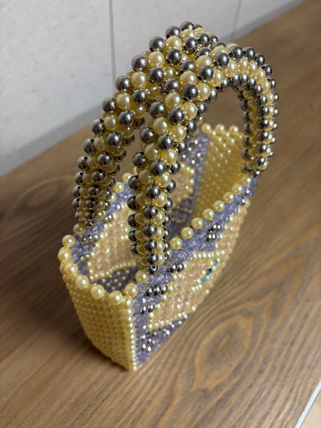 비즈 하트 백 상품이미지3