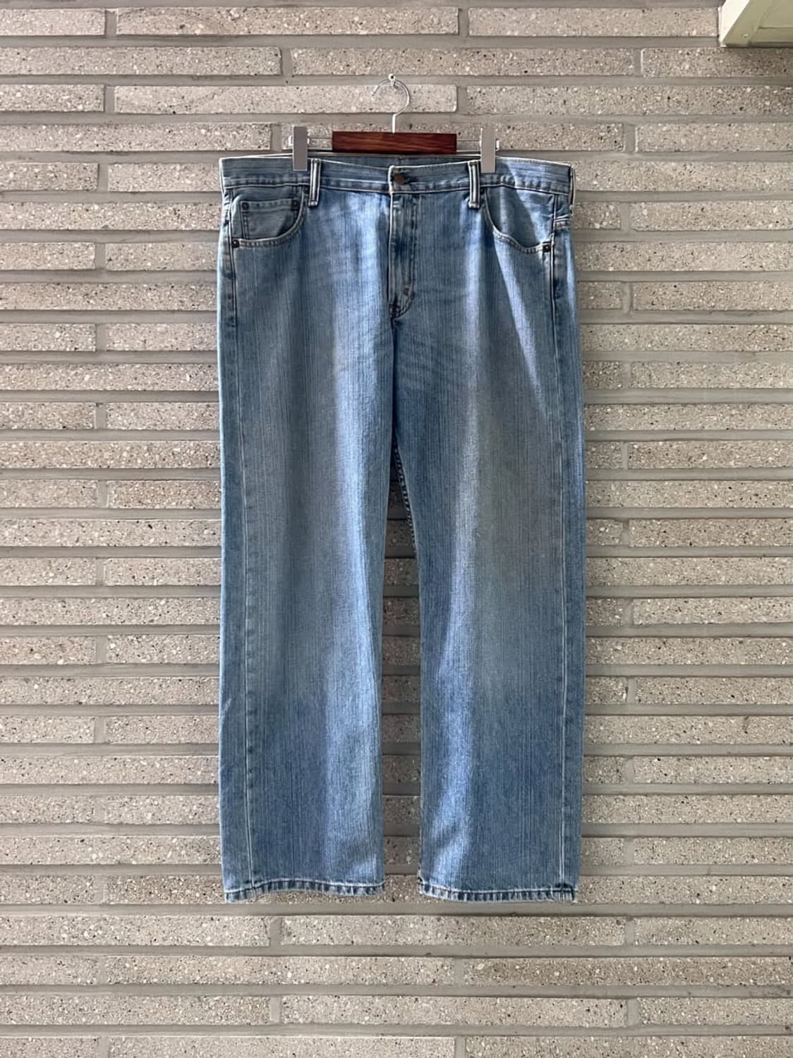 [36]리바이스 569 와이드핏 빈티지 워싱 데님 팬츠 상품이미지1