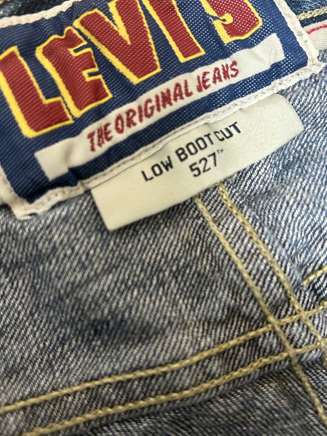 00s 리바이스 527 로우 부츠컷 데님팬츠 상품이미지6