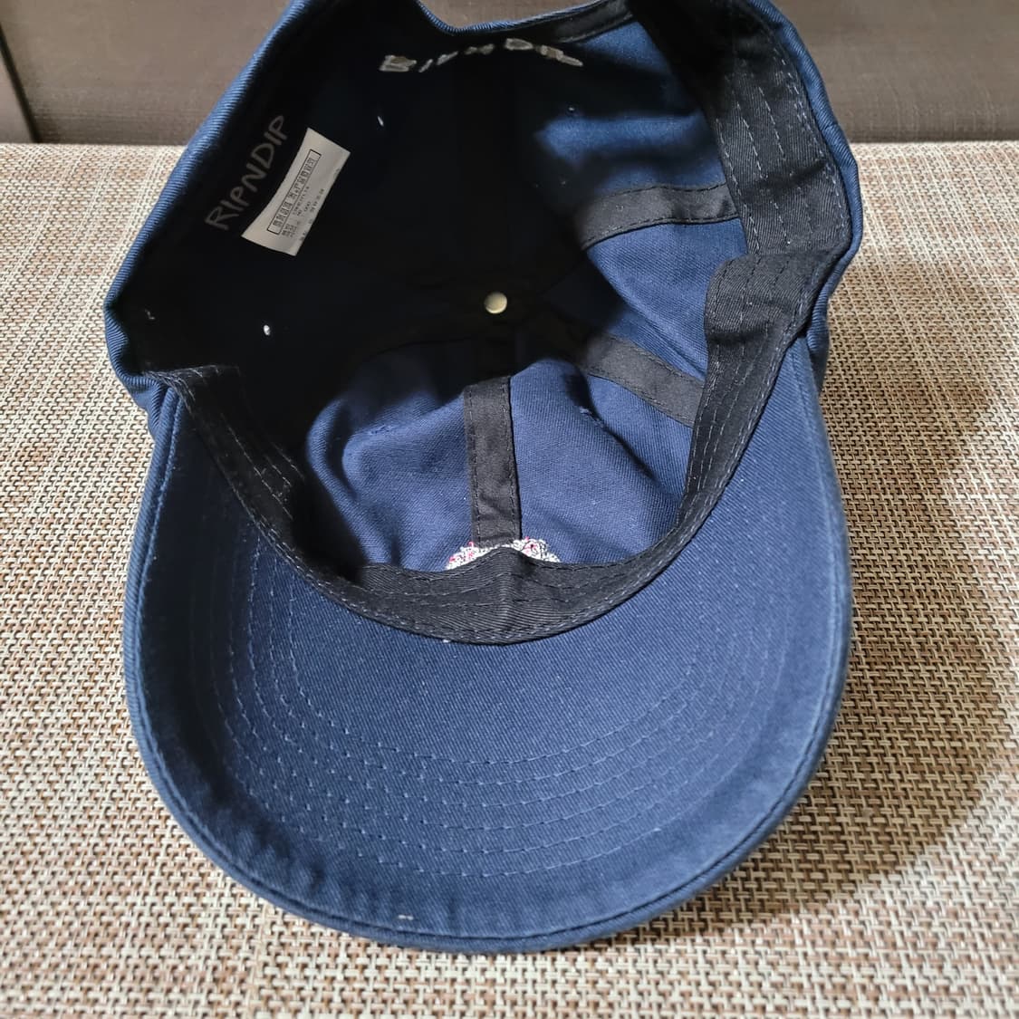 웍스아웃 RIPDIP 볼캡 네이비 상품이미지5