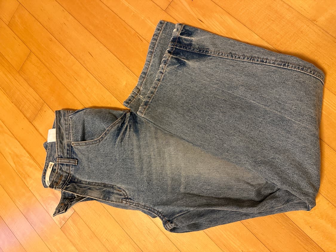 [마뗑킴 초창기제품] 데님팬츠 S 상품이미지1