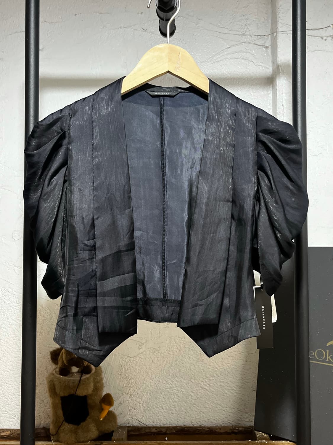 Maitresse puff shirring shoulder jacket 상품이미지1