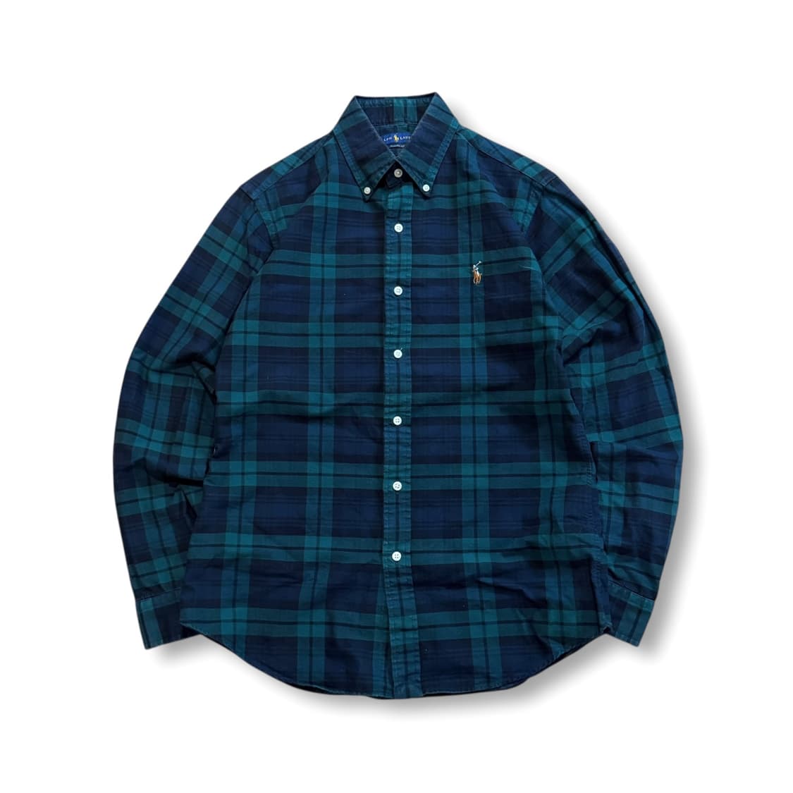 폴로 랄프로렌 클래식 핏 플래드 옥스퍼드 셔츠 상품이미지1
