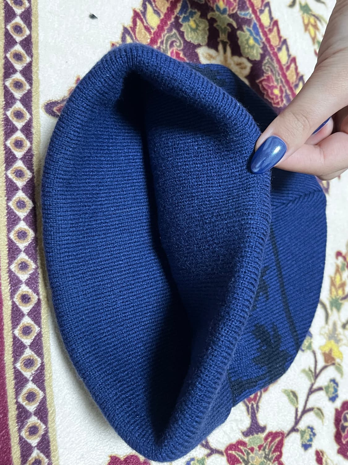 Thisisneverthat Palm Tree Beanie Navy 상품이미지4