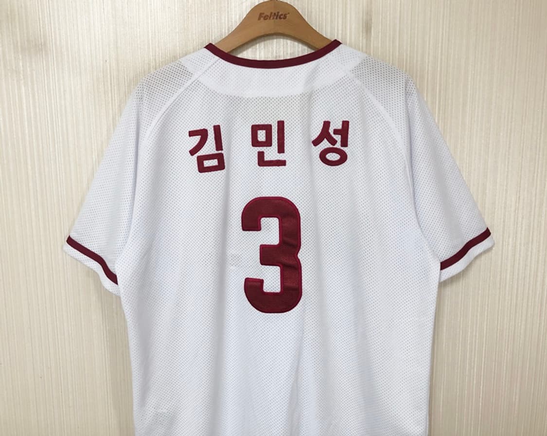 KBO 넥센(키움)히어로즈 홈유니폼/져지 105 #3 김민성 상품이미지9