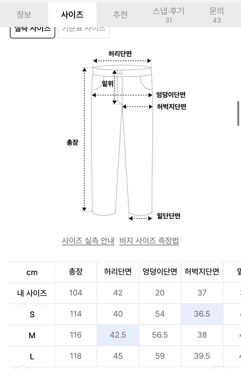 기철 Asym 워싱 빈티지 카고 팬츠 M 상품이미지2