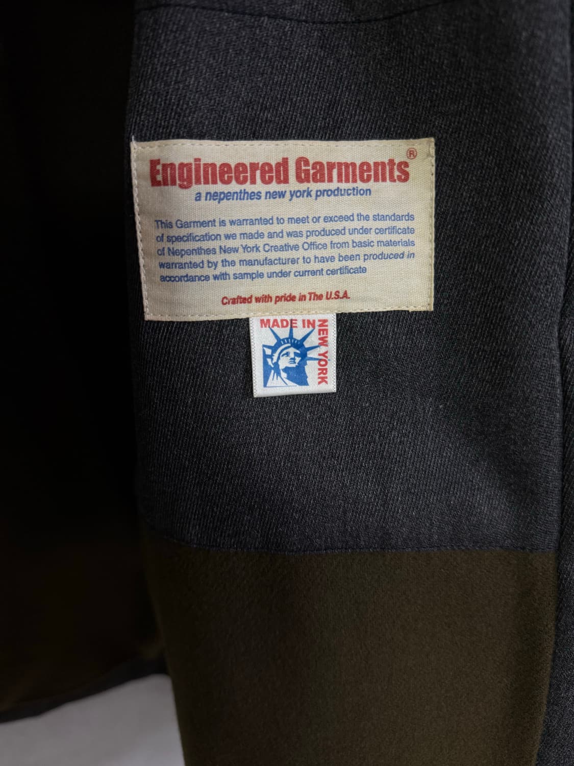 엔지니어드 가먼츠 워크자켓 (engineered garments) 상품이미지6