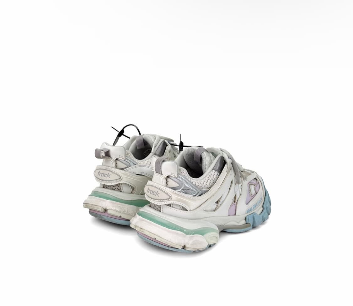 [35] 발렌시아가 여성 트랙 스니커즈 신발 화이트 파스텔 상품이미지4