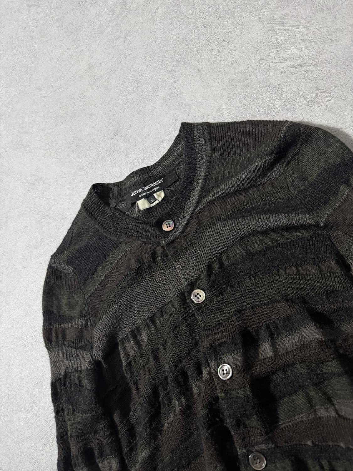 10FW 준야와타나베 카모플라쥬 니트 가디건 상품이미지4