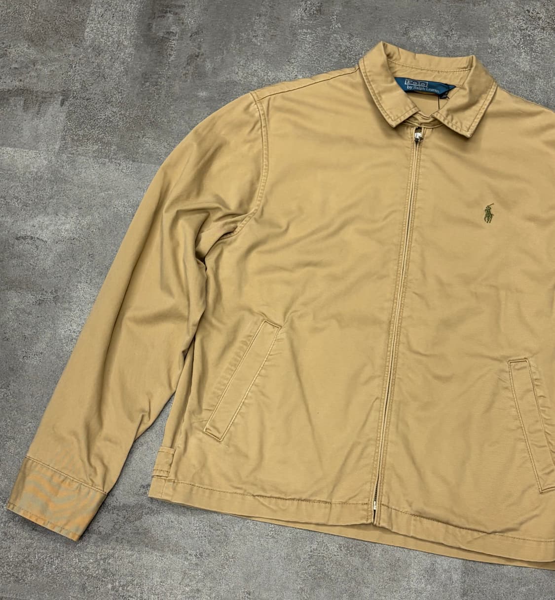 폴로 랄프로렌 면 스윙탑 자켓 베이지 상품이미지3