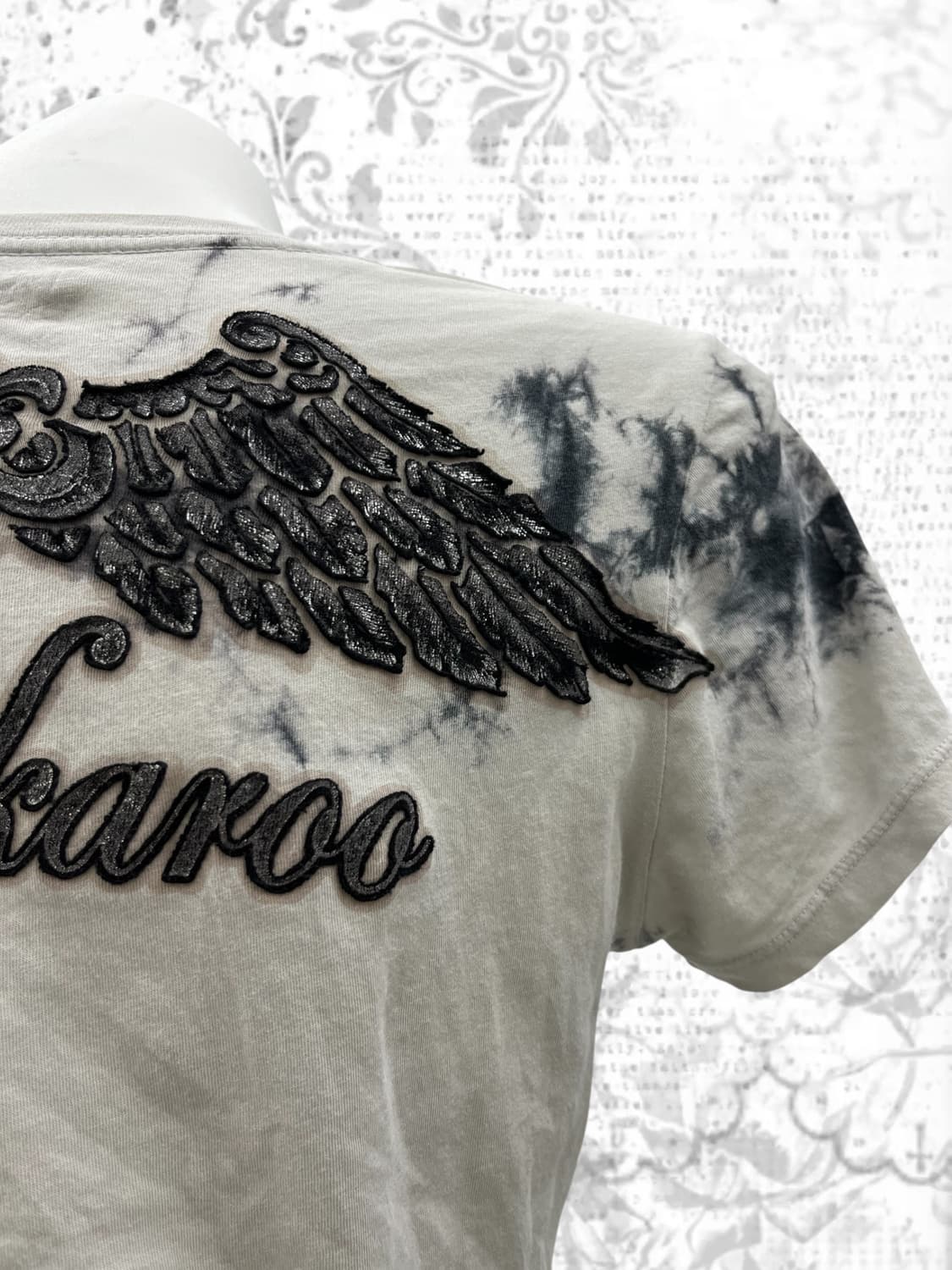 'Buckaroo' skull patchwork t-shirts 상품이미지6