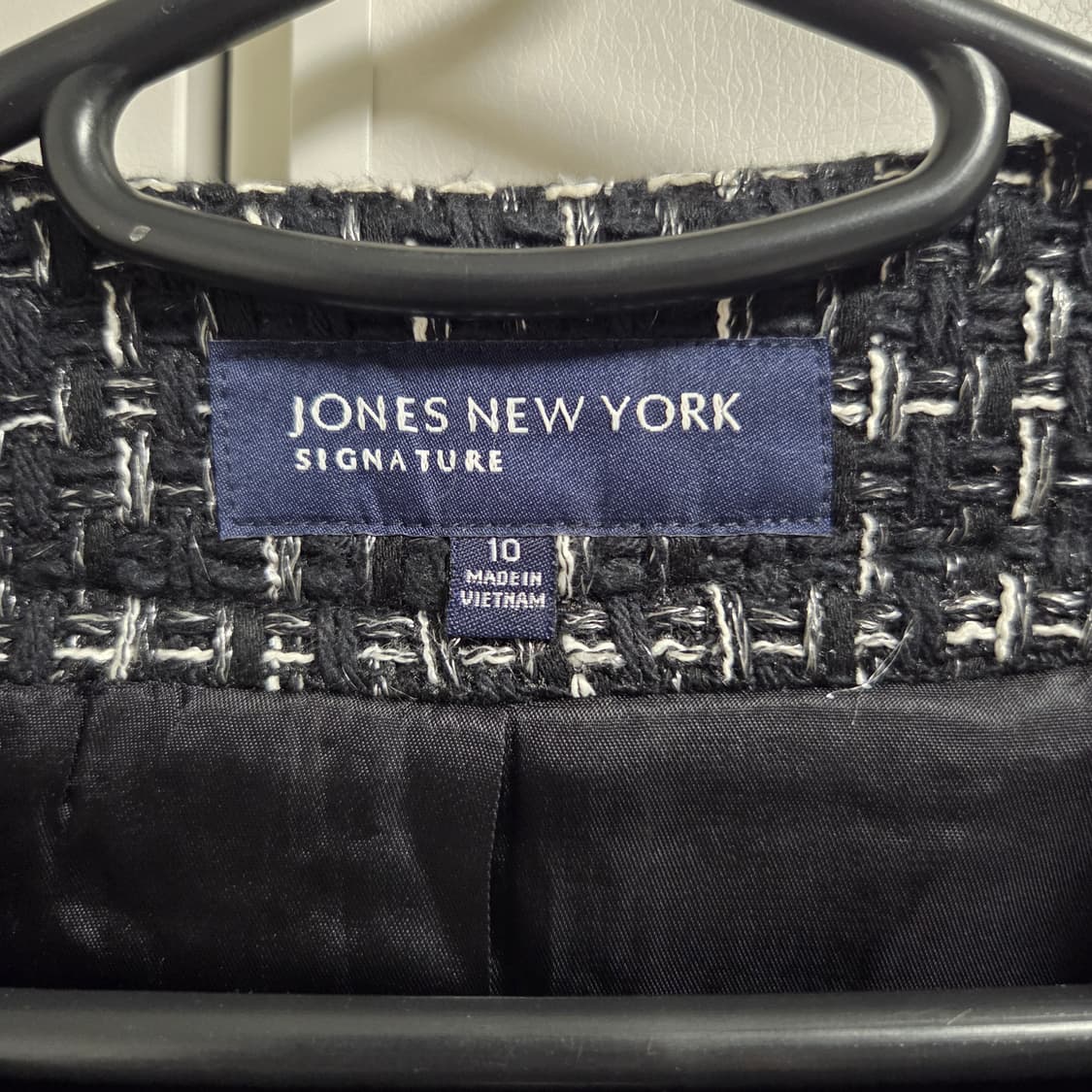 Jones New York 트위드 자켓 M-L 상품이미지3