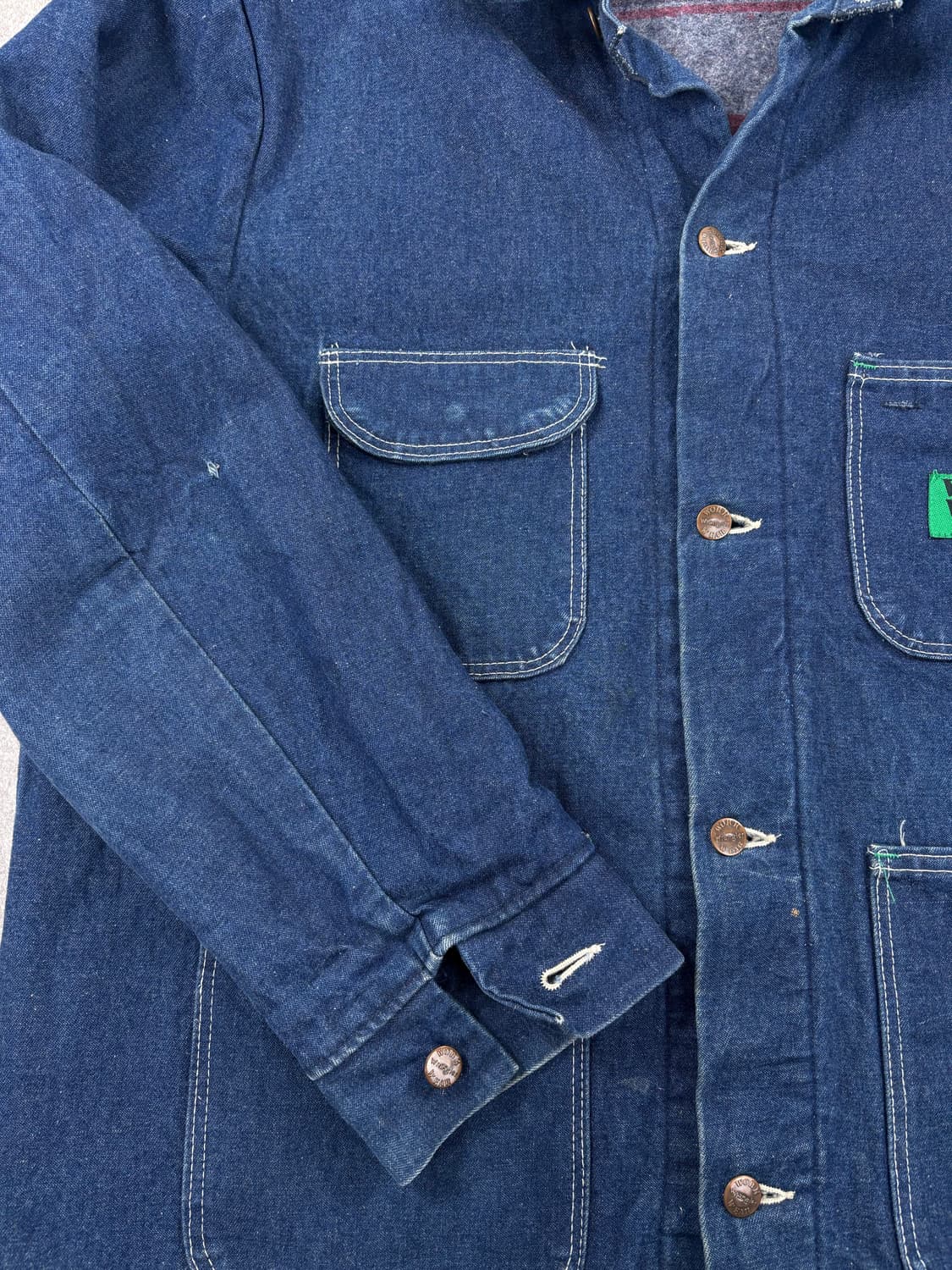 90's Wrangler Work Wear Denim Jacket    상품이미지2