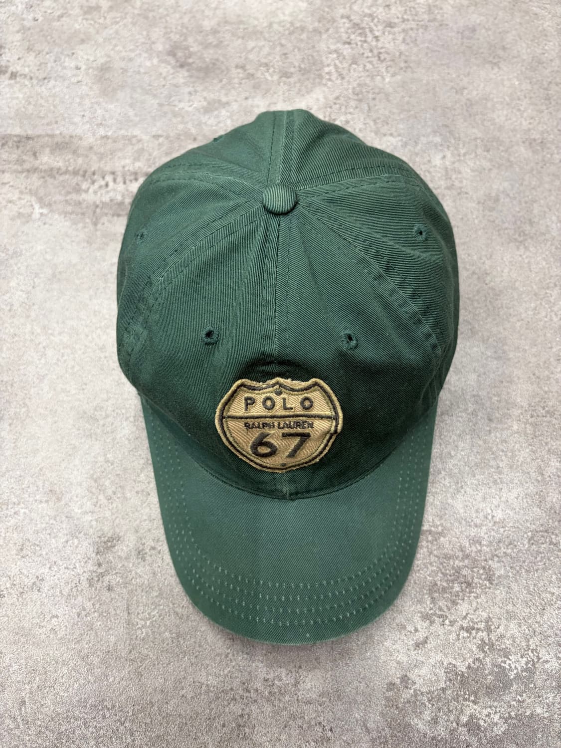 90s 폴로 랄프로렌 그린 볼캡 모자 상품이미지3