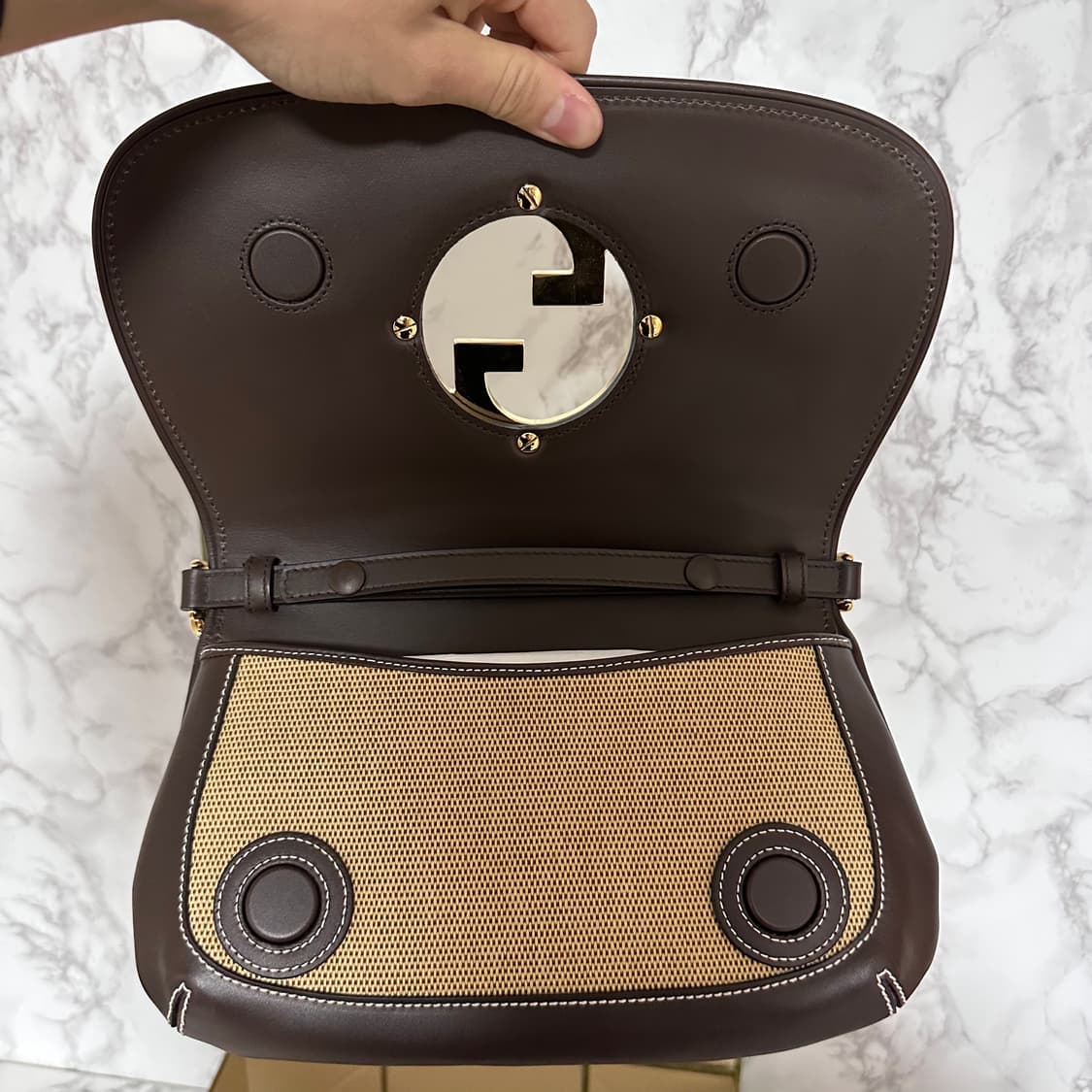 [ 새상품,OS ] 구찌 블론디 체인 숄더 크로스백 상품이미지3