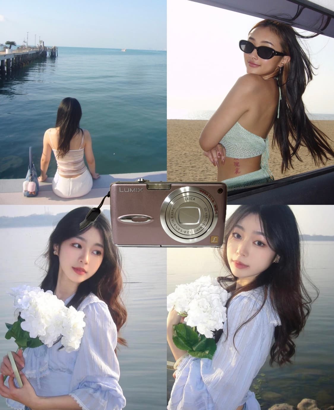 [무배/작례o] 파나소닉 루믹스 fx-01 핑크 디카  상품이미지1