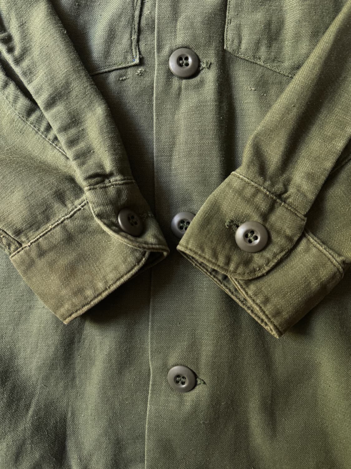 [XS]70's 오리지널 U.S ARMY OG-107 밀리터리 셔츠 상품이미지4