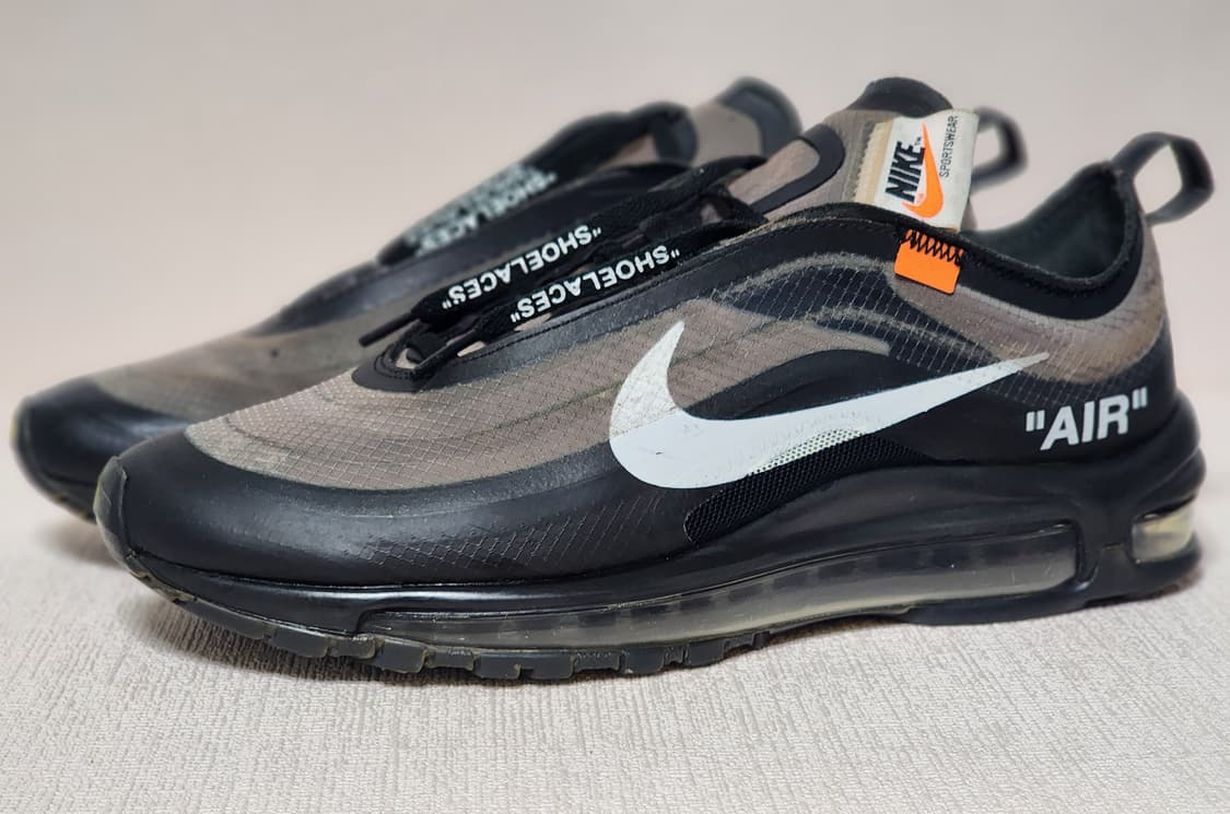 나이키 X 오프화이트 에어맥스 97 블랙 265mm 상품이미지2
