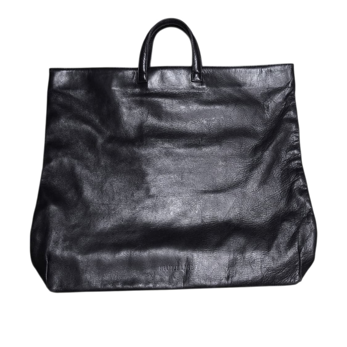 헬무트랭 본인기 90s 아카이브 레더 토트백 상품이미지1