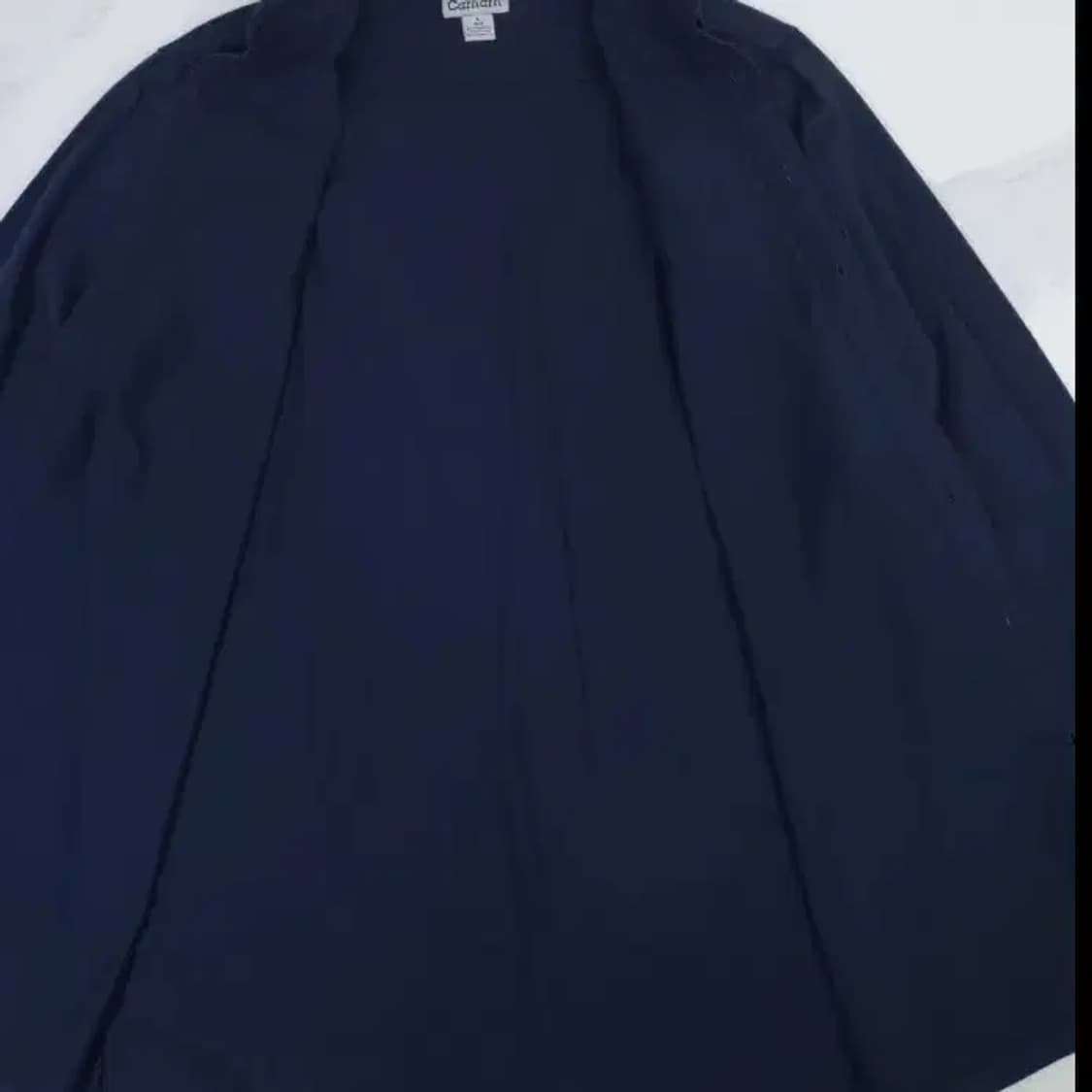 칼하트 네이비 워크 셔츠 L (100~105) 상품이미지4