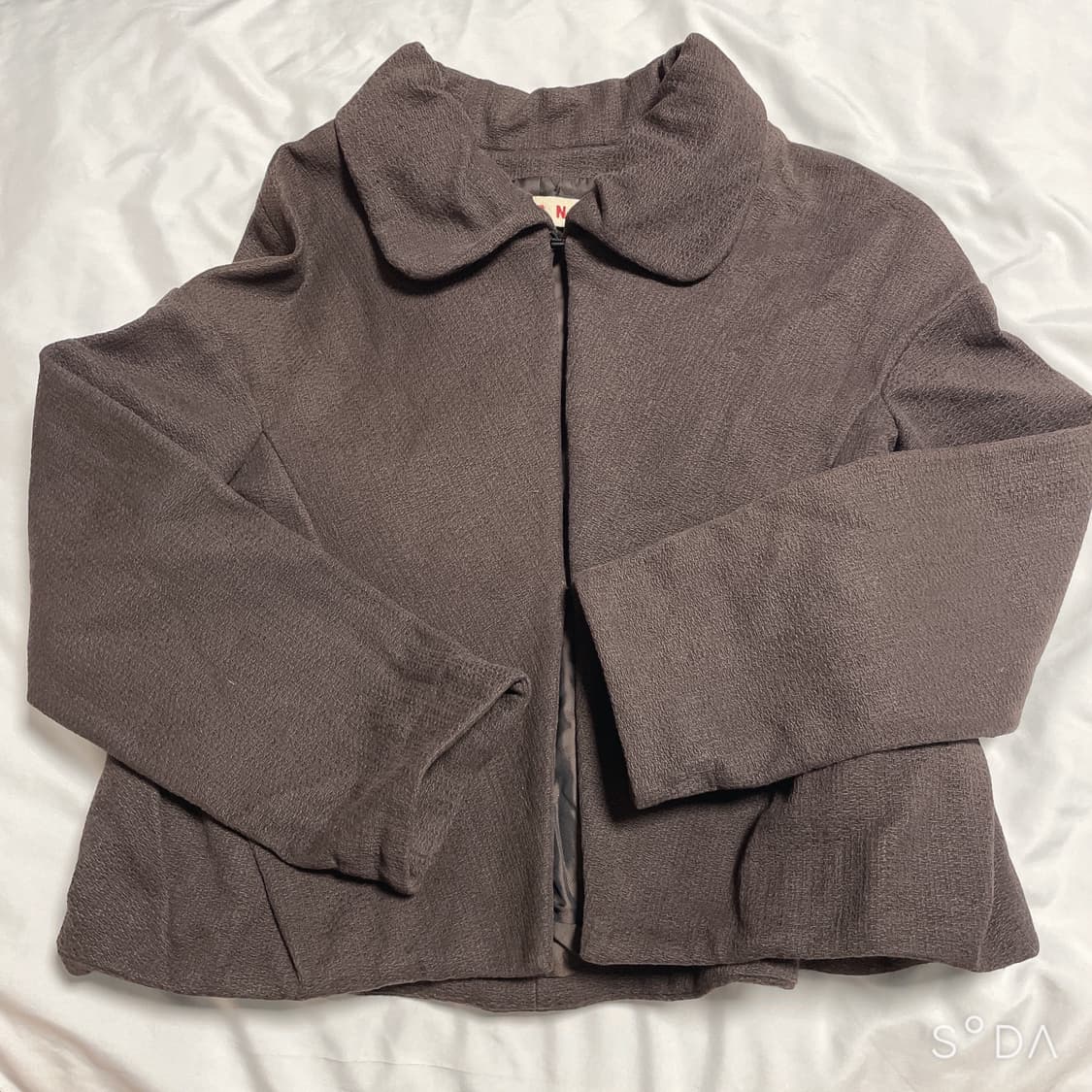 마르니 브라운 카라 자켓 40 상품이미지1