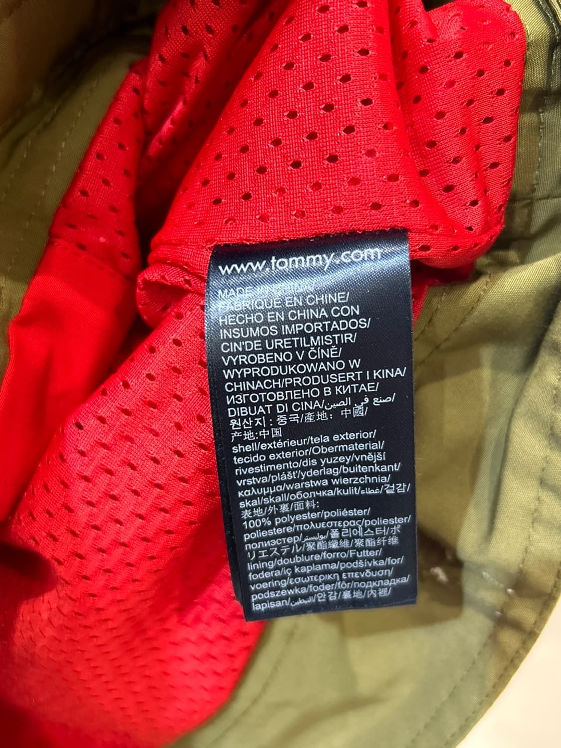 타미힐피거 컬러블록 포켓 후드자켓 상품이미지7