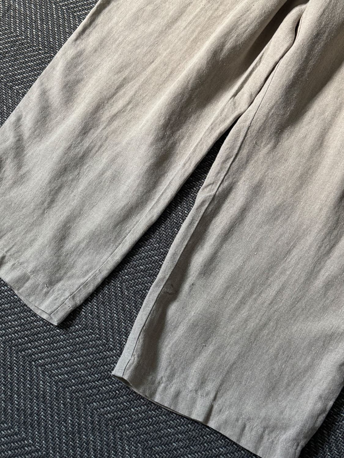 (38) 폴로 랄프로렌 린넨 더블 플리츠 트라우저 팬츠 상품이미지5