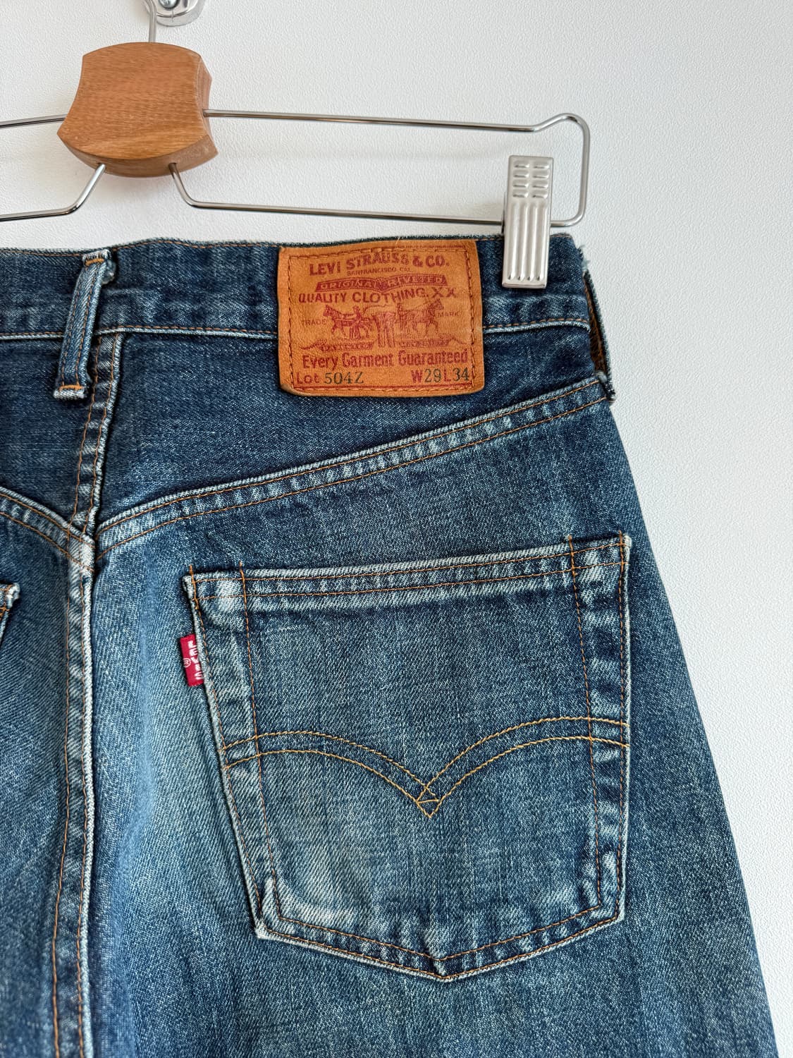 리바이스(Levi's) 504Z-XX 일본판 빅E 셀비지 데님 상품이미지7