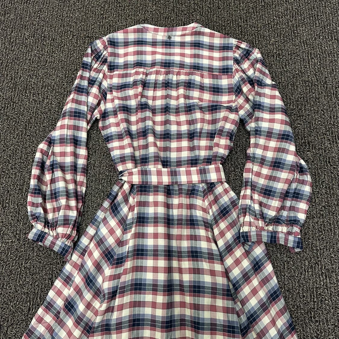 Thursday Island 써스데이 아일랜드 여성 체크 롱 원피스 S 상품이미지6