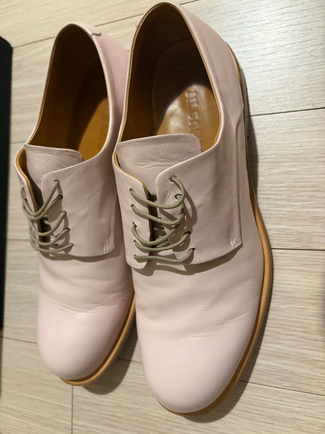 jilsander 레더 더비 슈주 245(38) 상품이미지5