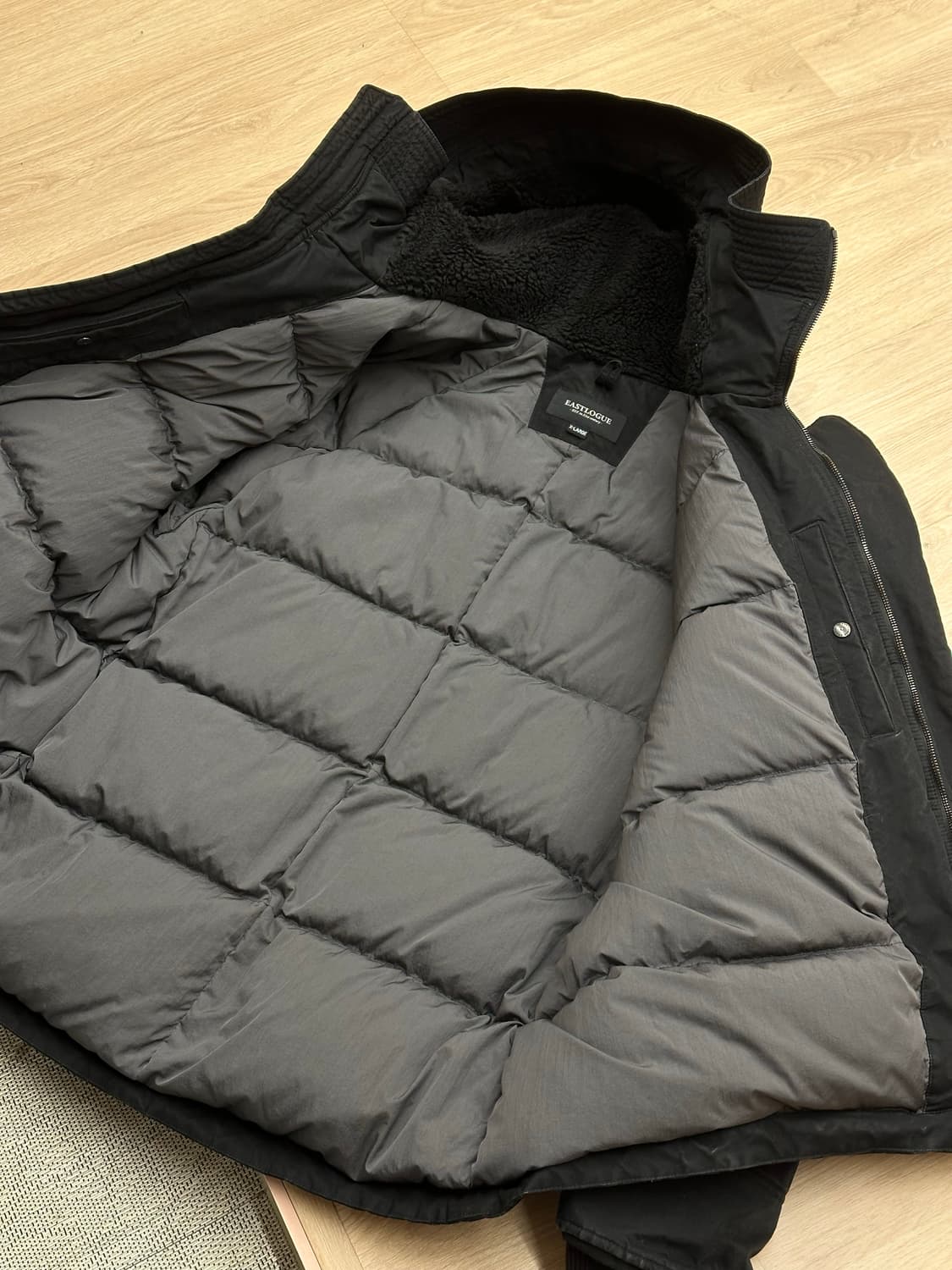 이스트로그 n3b 숏다운 패딩xl 상품이미지3