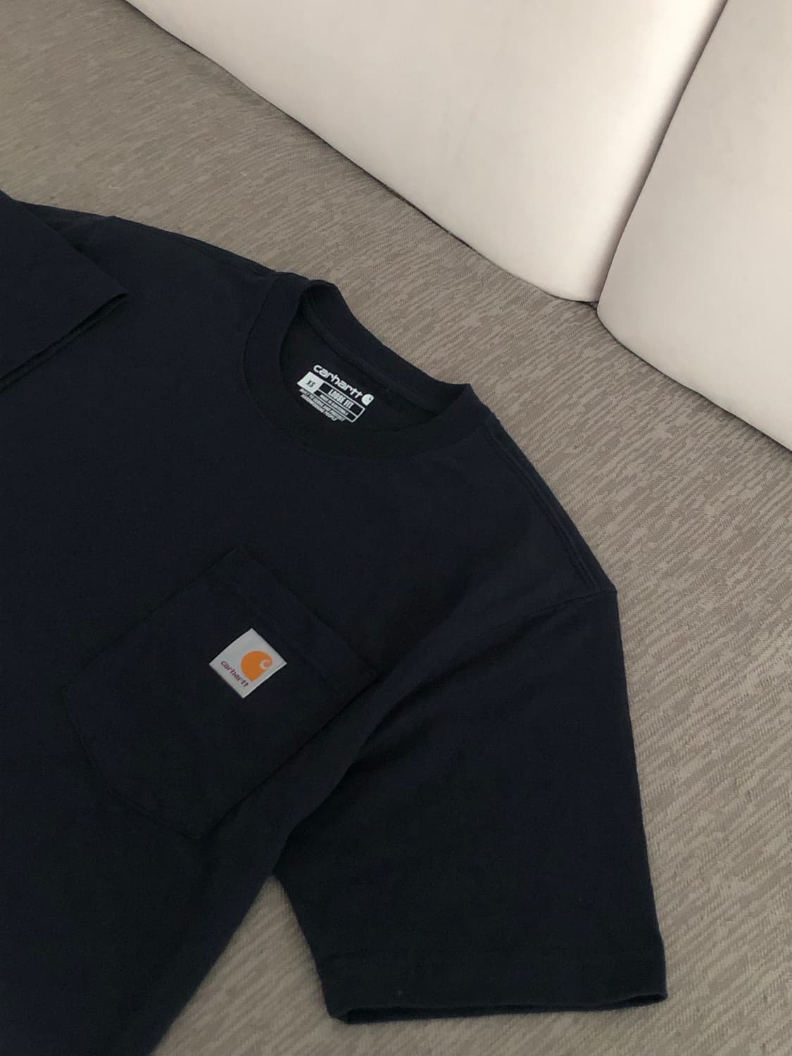 Carhartt basic shirt navy 상품이미지1