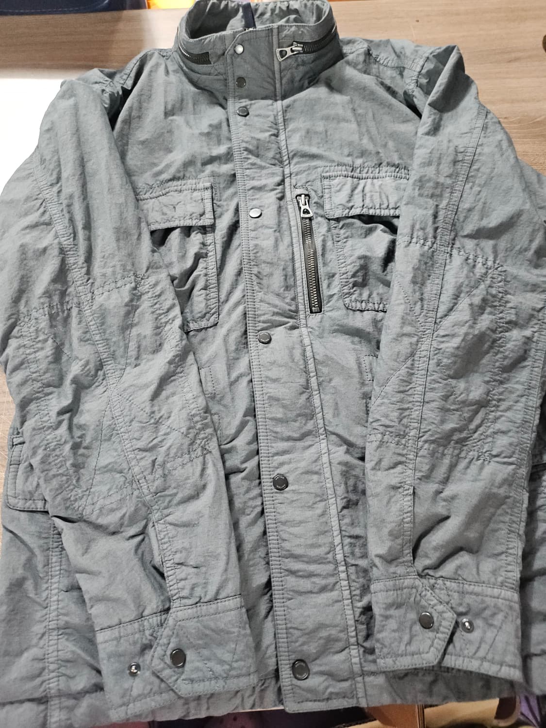 시리즈 OBSCURA 피그먼트 사파리 점퍼 100 상품이미지5