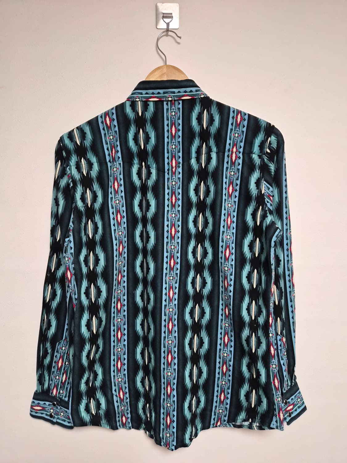 랭글러Wrangler 나바호 웨스턴 셔츠 XL사이즈 - S350 상품이미지5