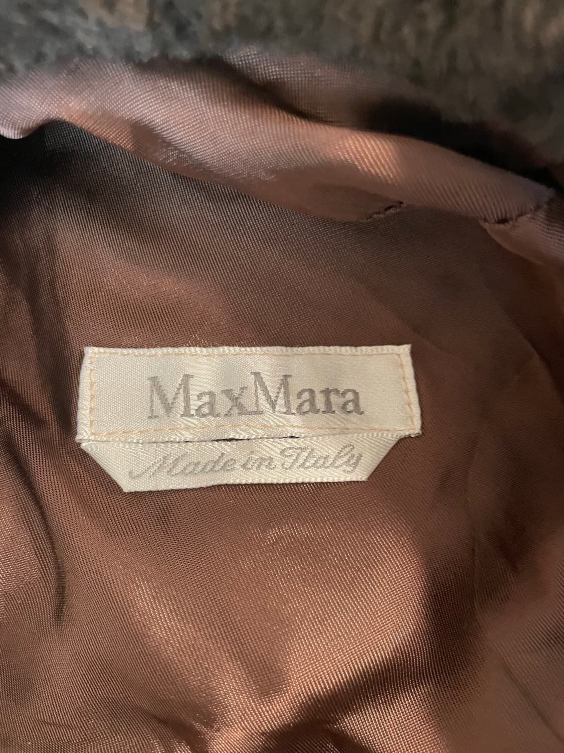 MAX MARA Nylon Fur Trim Beret Hat 상품이미지4