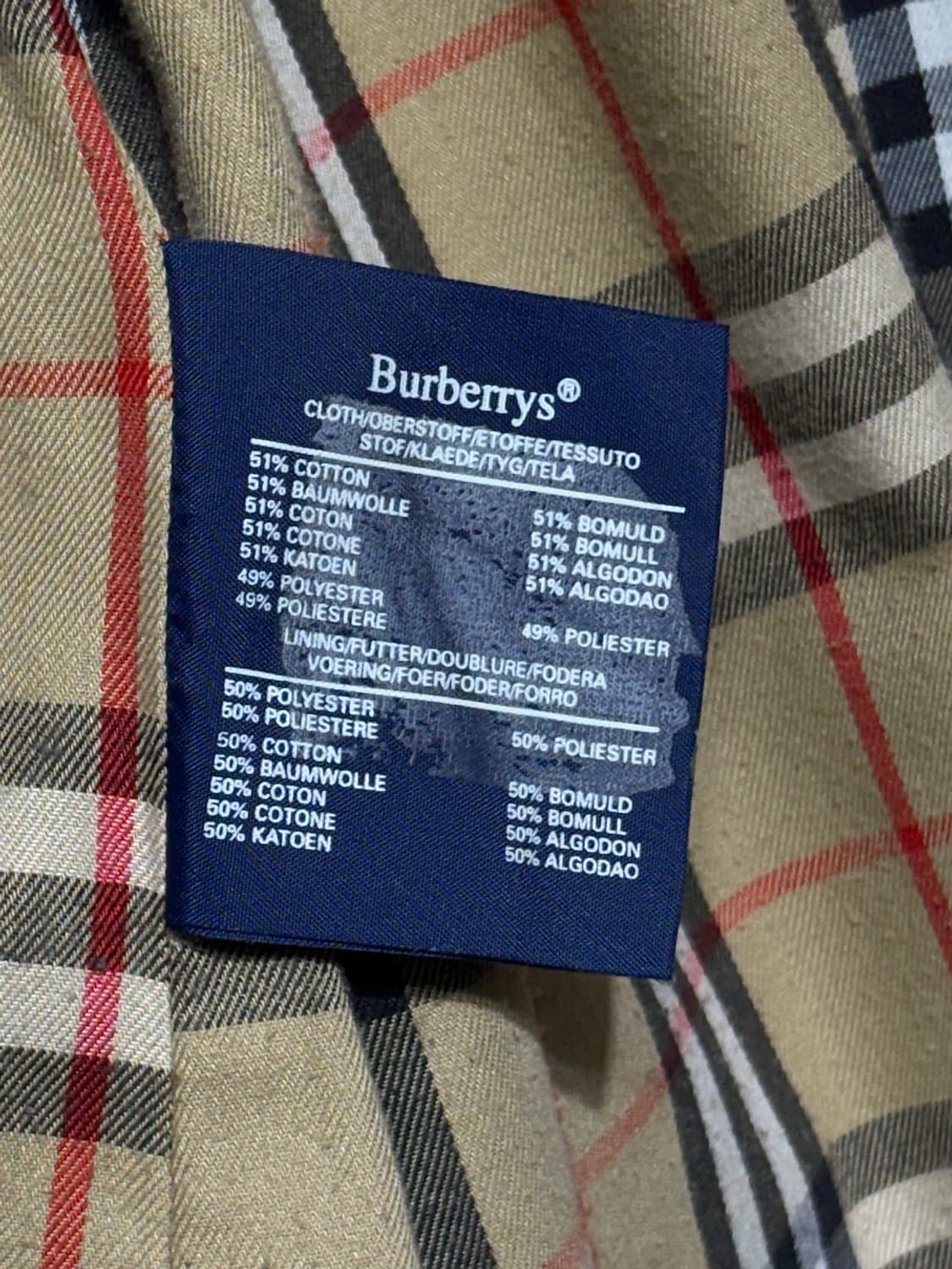 버버리 더블 트렌치 코트 상품이미지4