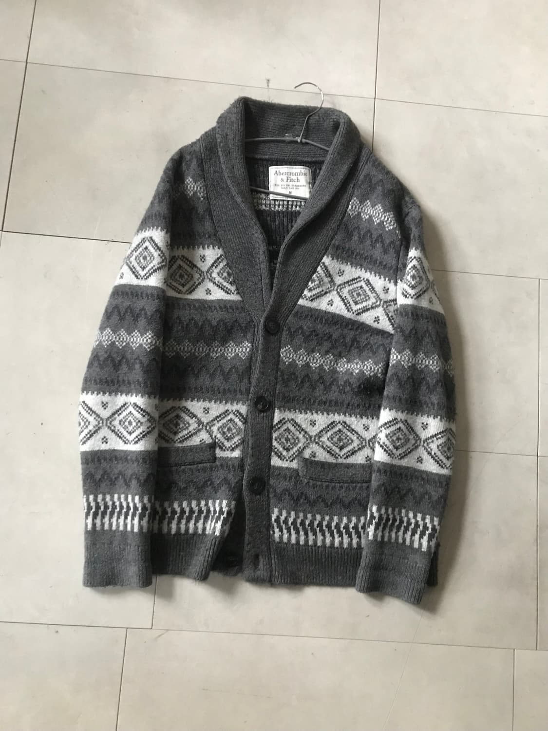 아베크롬비 그레이 노르딕 니트가디건 상품이미지8