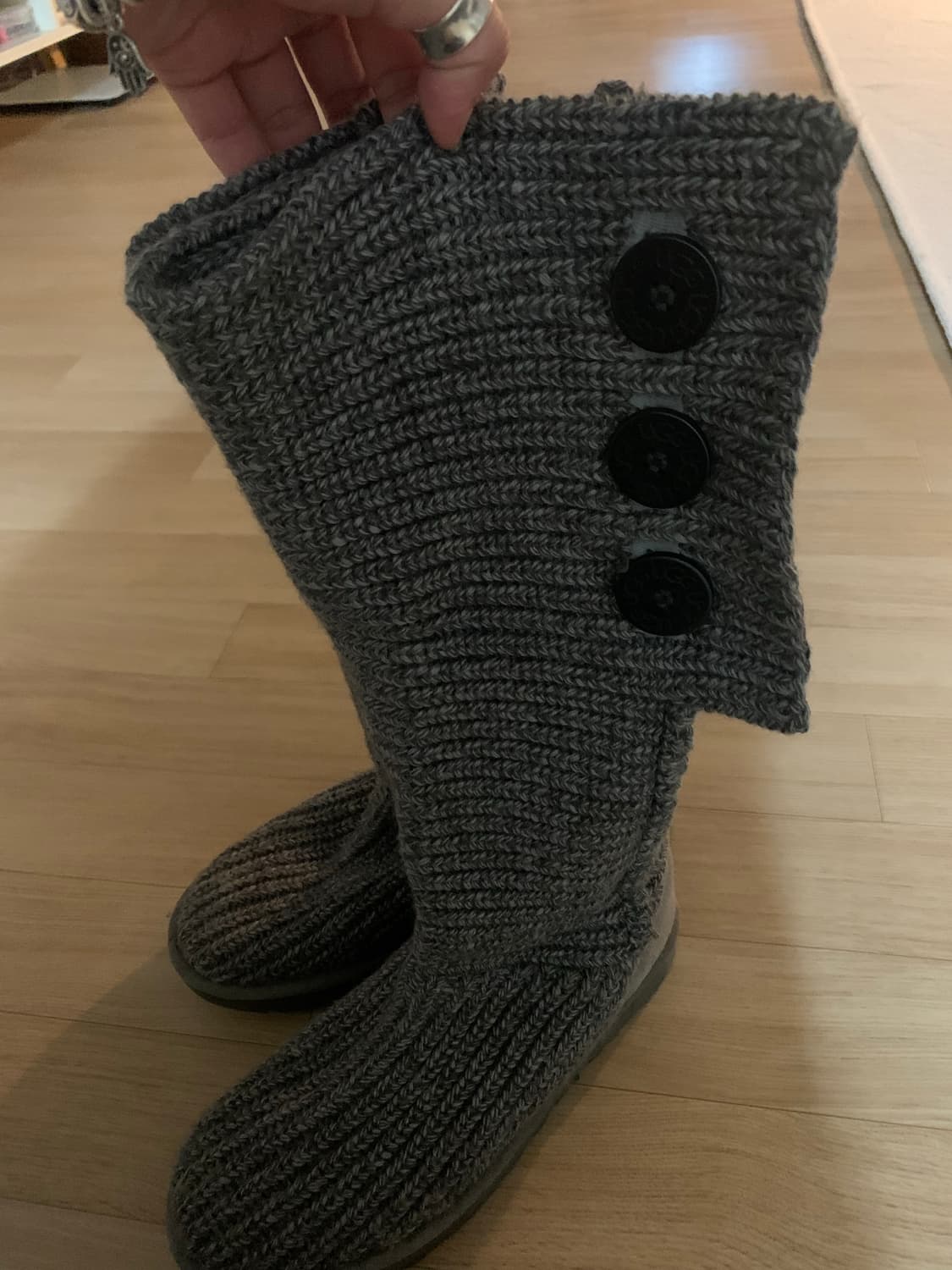 어그 카디부츠 240-250 새상품급 (1회착용) 상태최상 상품이미지5