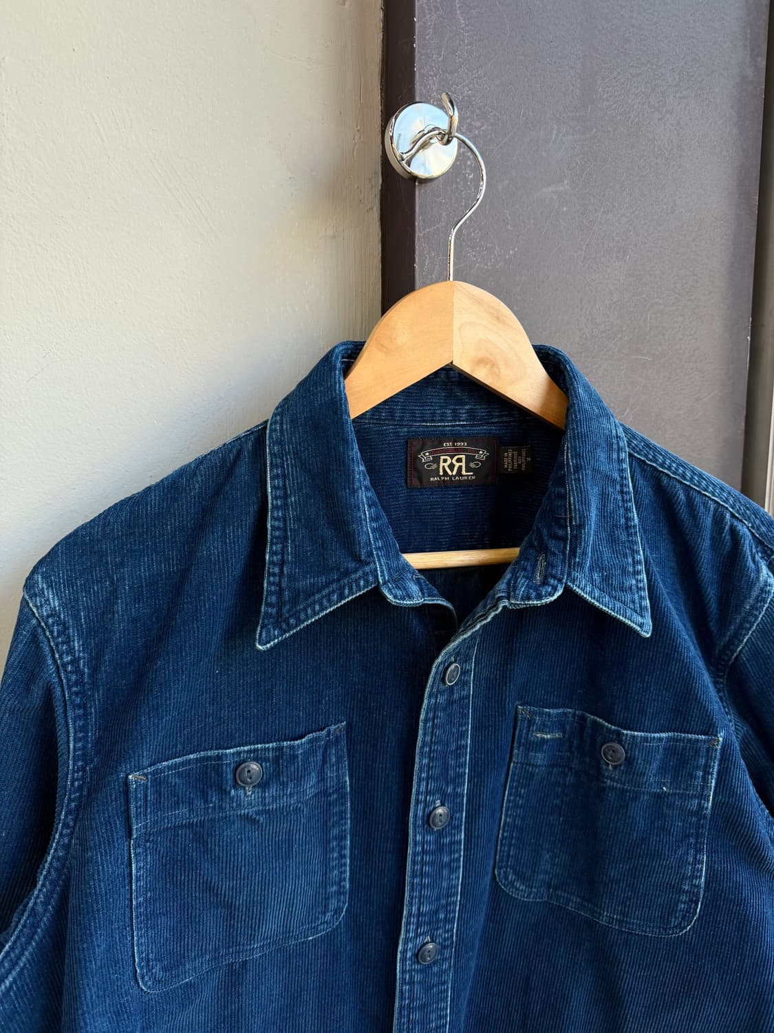 M/ RRL 더블알엘 코듀로이 복각 워크셔츠 상품이미지5