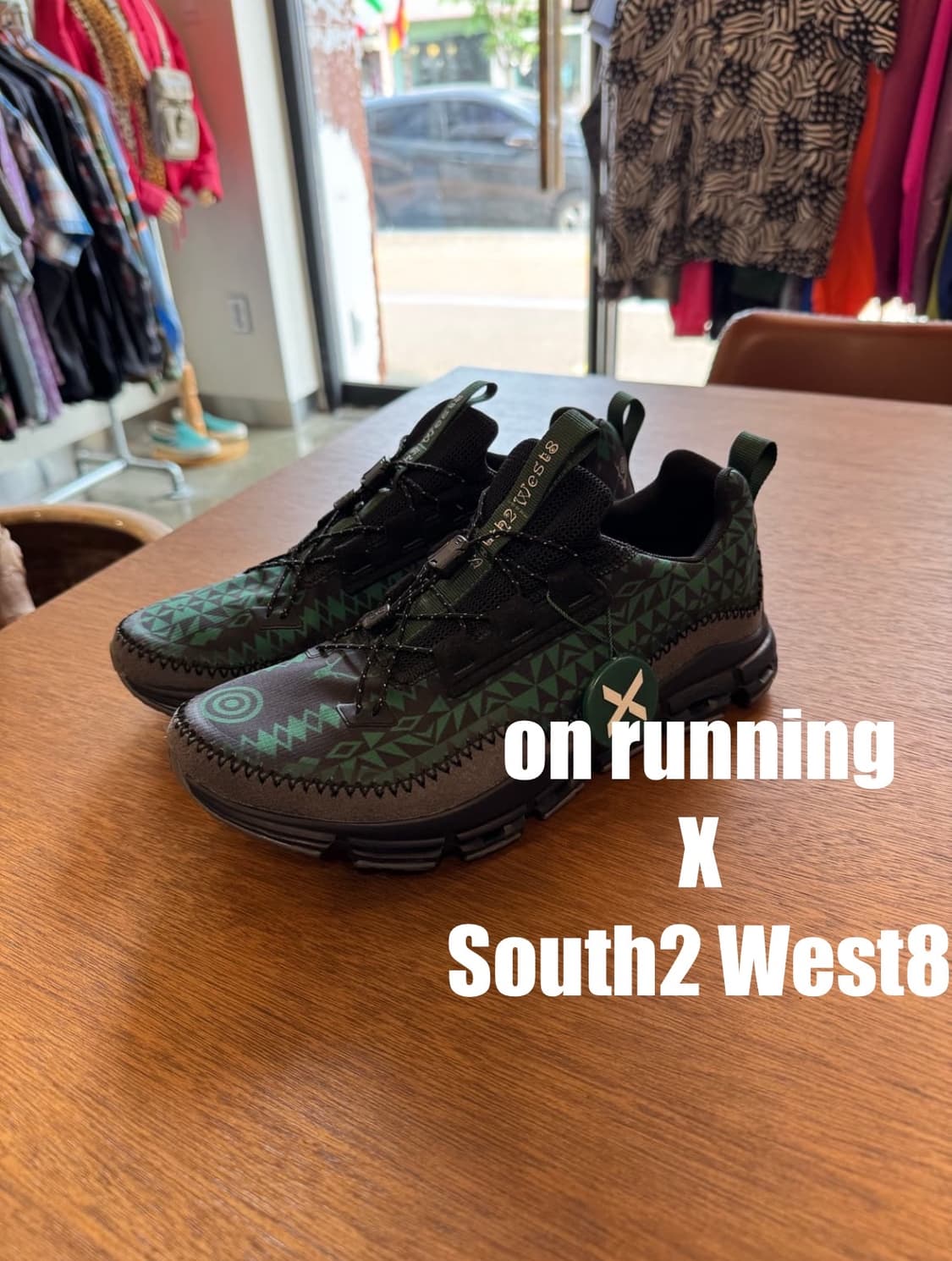 [270mm] 남이서팔 x 온러닝 클라우드어웨이 블랙 에버그린 상품이미지1