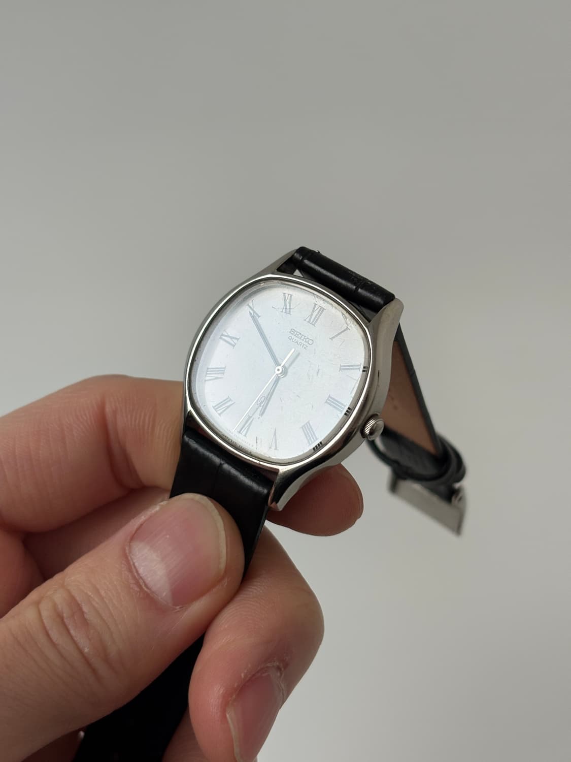 1980s Chariot Cushion Case Silver Quartz 상품이미지3