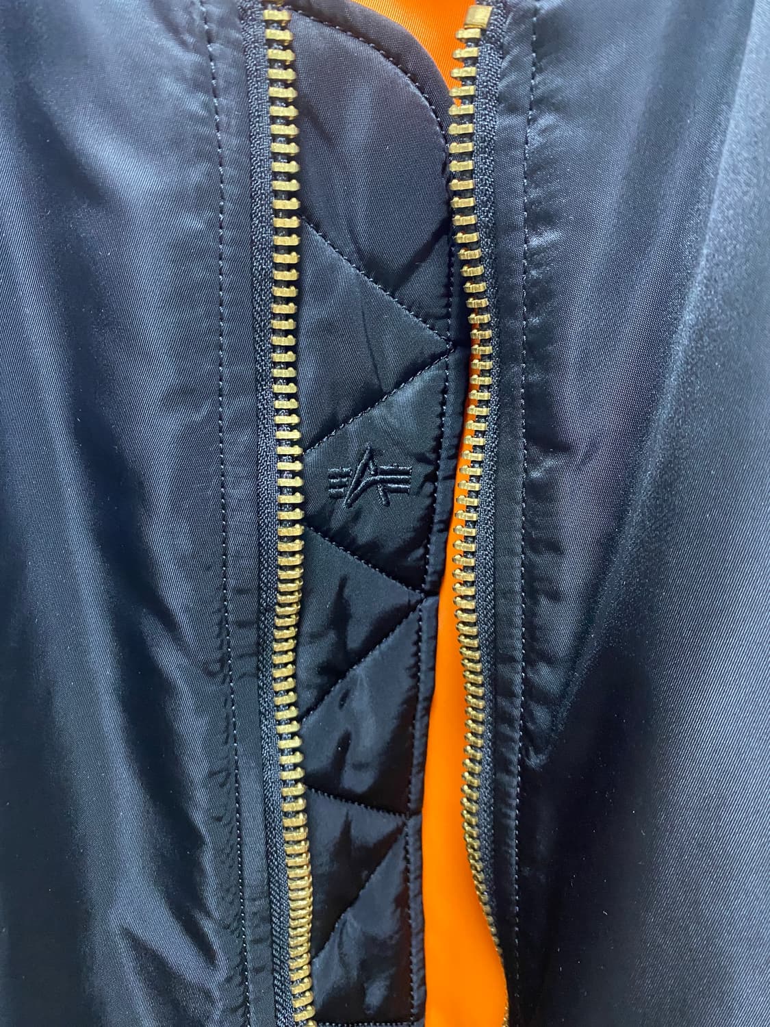 알파인더스트리 ma-1 블랙 L 상품이미지2